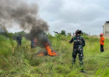 Peringati HKB 2026, Pemkab Tanah Bumbu Gelar Simulasi Penanganan Karhutla