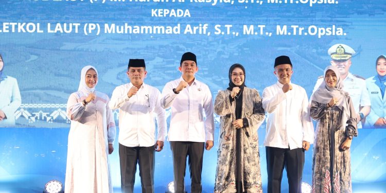 Pisah Sambut Danlanal Kotabaru–Tanah Bumbu, Bupati Andi Rudi Latif Sampaikan Apresiasi dan Harapan