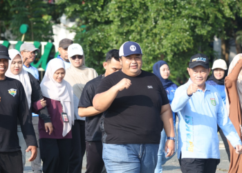 Pemkab Tanah Bumbu Gelorakan Budaya Sehat dan Bersih Lewat Jalan Sehat ASN