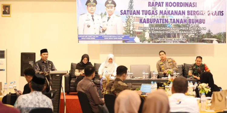 Pemkab Tanah Bumbu Gelar Rakoor Satgas MBG