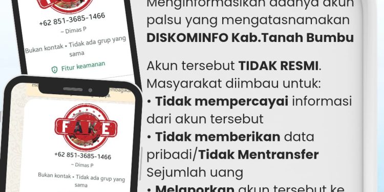 Waspada Modus Penipuan Pesanan Catering di Tanah Bumbu