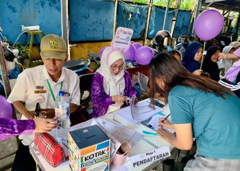 Ada Balon Ungu, Posyandu Antasan Indah Buka Pelayanan di Hari Istimewa