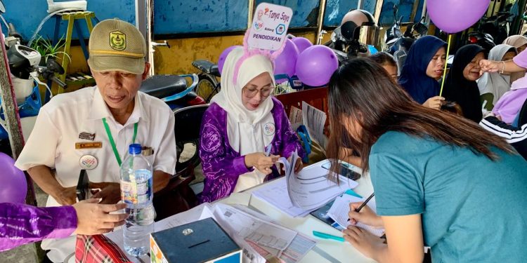Ada Balon Ungu, Posyandu Antasan Indah Buka Pelayanan di Hari Istimewa