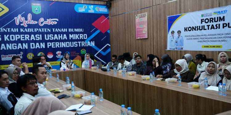 Dorong Pelayanan Prima, Diskumdagri Tanah Bumbu Gandeng UMKM dalam FKP