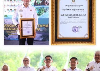 Bupati Andi Rudi Latif Terima Penghargaan KASAD, Bukti Komitmen Dukung Pembangunan Kodam di Kalsel
