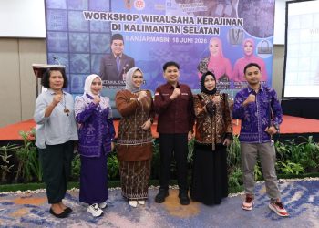 Workshop Wirausaha Kerajinan, Ketua Dekranasda Tanah Bumbu Dorong Inovasi dan Promosi Digital Produk Lokal