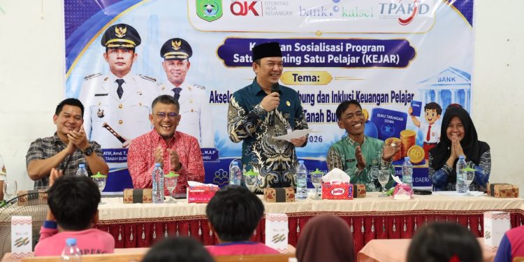 Sosialisasi KEJAR Hadir di SDN 8 Kampung Baru, Generasi Muda Melek Finansial