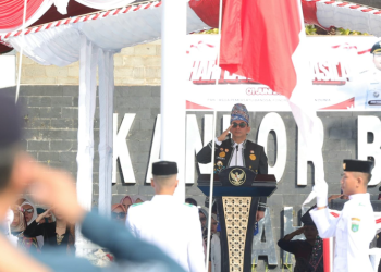 Upacara Hari Lahir Pancasila, Bupati Tanah Bumbu Ajak Masyarakat Amalkan Nilai Kebangsaan