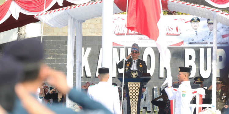 Upacara Hari Lahir Pancasila, Bupati Tanah Bumbu Ajak Masyarakat Amalkan Nilai Kebangsaan