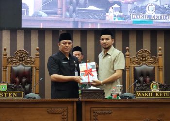 Bupati Tanbu Sampaikan Rancangan Perubahan KUA-PPAS TA 2026
