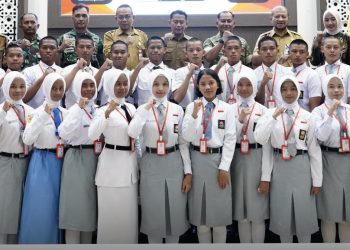 M Yamin Bekali Calon Paskibraka Banjarmasin dengan Jiwa Kepemimpinan dan Nasionalisme