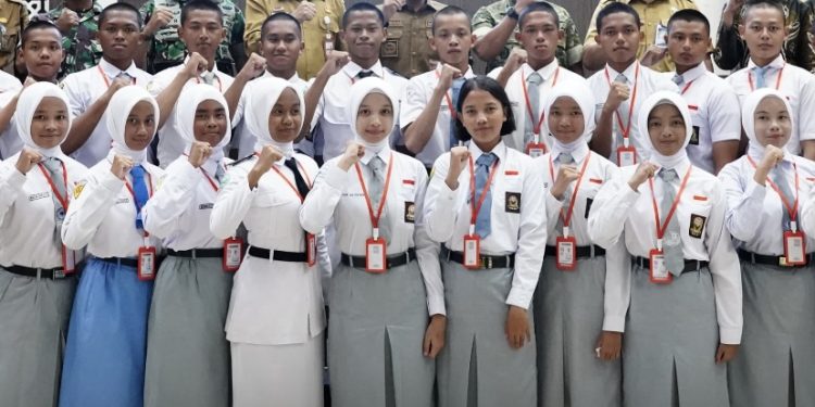 M Yamin Bekali Calon Paskibraka Banjarmasin dengan Jiwa Kepemimpinan dan Nasionalisme