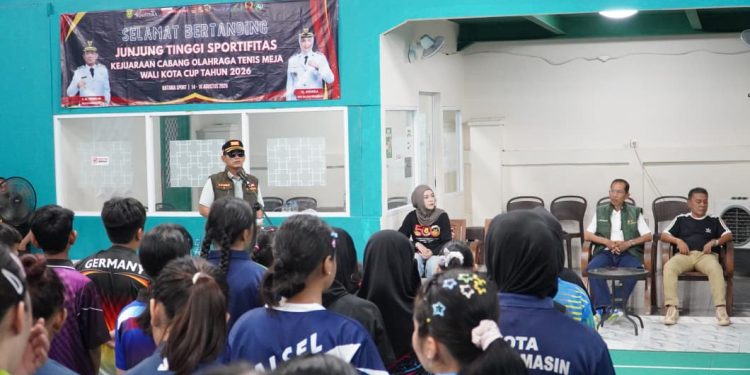 Wali Kota Buka Wali Kota Cup Tenis Meja 2026