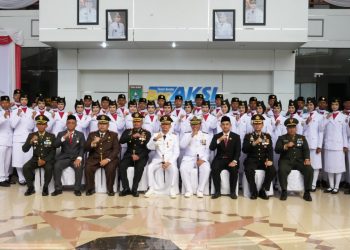 Bupati Andi Rudi Latif Apresiasi Paskibraka Angkatan 23 Tanah Bumbu, Berikan Beasiswa Pendidikan