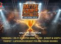 Battle Four Basketball, 4 Klub Siap Adu Kekuatan 21-22 Agustus 2026 di Lapangan Polres Tanah Bumbu.