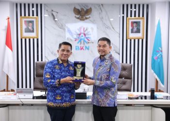 Menuju Birokrasi Profesional, Bupati Tanah Bumbu Andi Rudi Latif Ekspose Manajemen Talenta ASN ke BKN