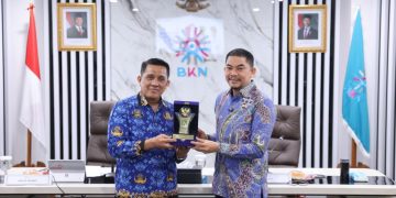 Menuju Birokrasi Profesional, Bupati Tanah Bumbu Andi Rudi Latif Ekspose Manajemen Talenta ASN ke BKN