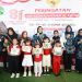 Bunda PAUD Tanah Bumbu Kenalkan Anak dengan Sayuran dan Pola Makan Sehat Sejak Dini di TK Syiona School