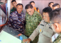 Kesiapan Satgas Karhutla Tanah Bumbu Dipantau Mabes TNI