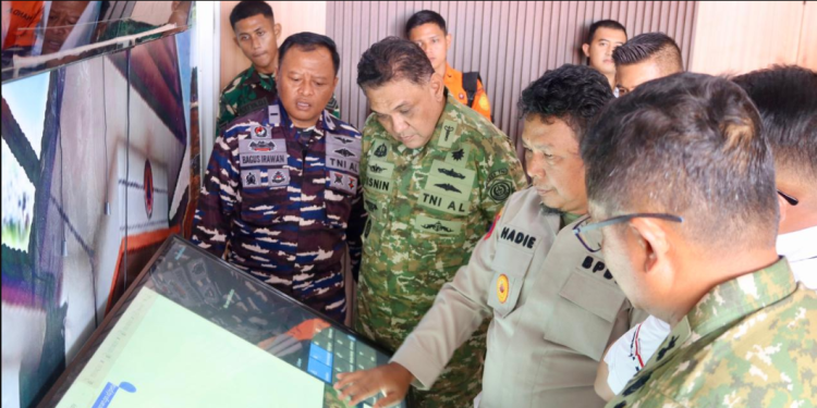 Kesiapan Satgas Karhutla Tanah Bumbu Dipantau Mabes TNI
