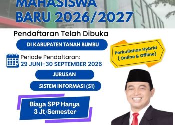 STIMIK Indonesia Banjarmasin Buka Penerimaan Mahasiswa Baru Tahun Akademik 2026/2027 di Tanah Bumbu