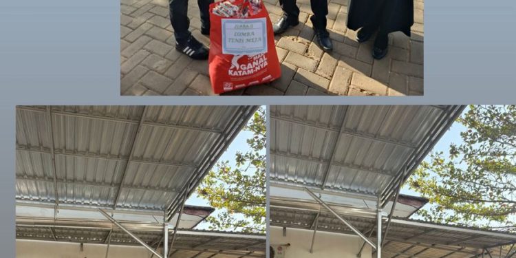 Semarak HUT ke-22 DPRD Tanah Bumbu, Pemenang Lomba Terima Hadiah Usai Apel