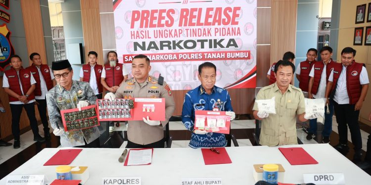 DPRD Tanah Bumbu Dukung Polres Berantas Narkoba, Generasi Muda Jadi Perhatian